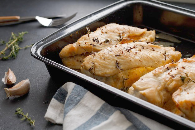 Suprêmes de poulet au cajun