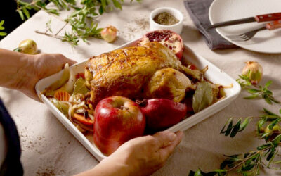 Cocotte de poulet aux carottes et aux raisins secs