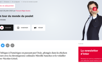 l’émission « On va déguster »